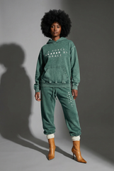 A force shaped by grace Snow Wash Hoodie