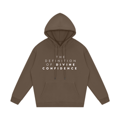 The definition of divine confidence Fleece Hoodie