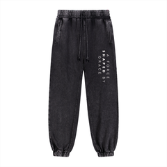 A force shaped by grace Snow Wash Sweatpants