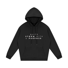 Quite Storm with a purpose Fleece Hoodie