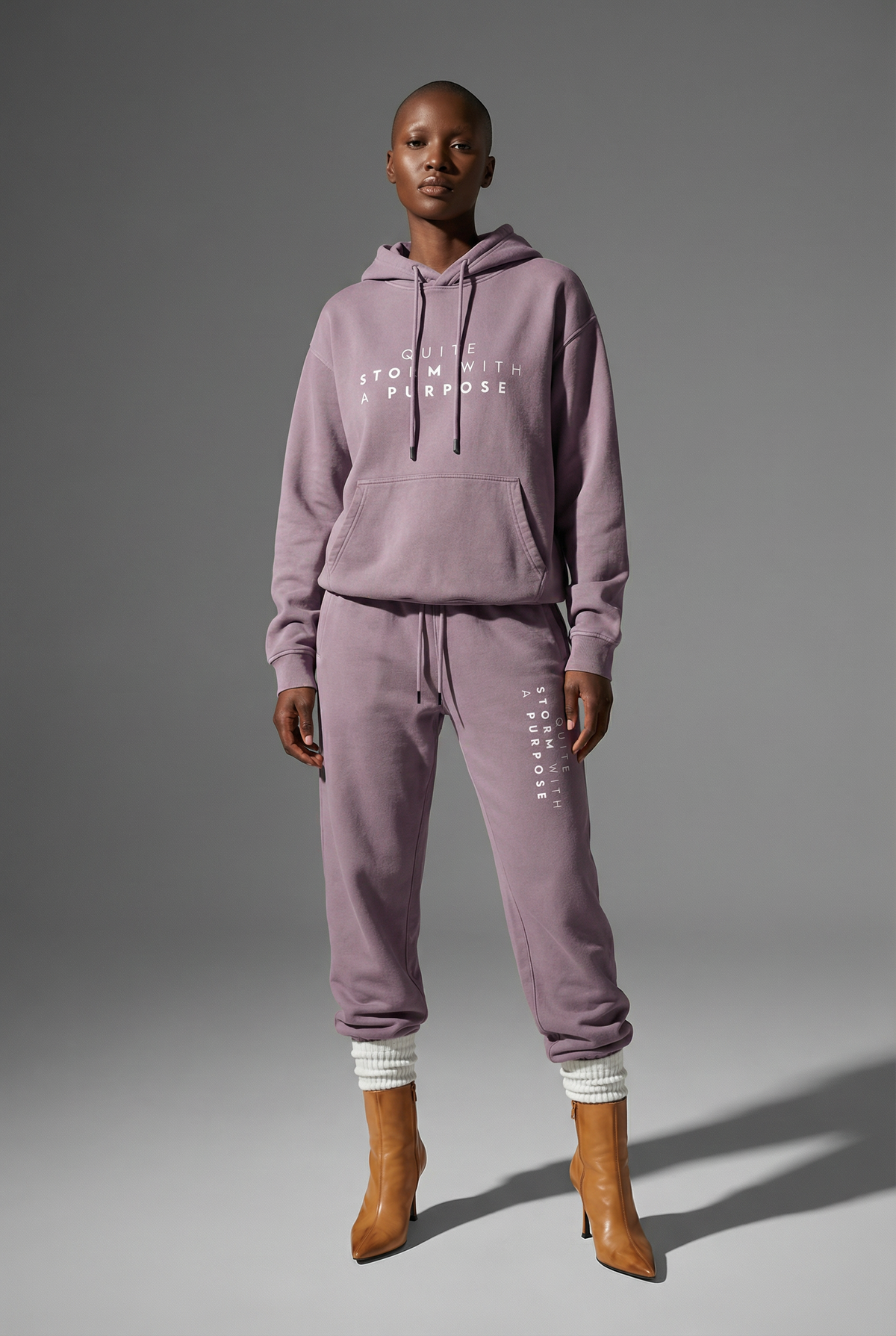 Quite Storm with a purpose fleece set